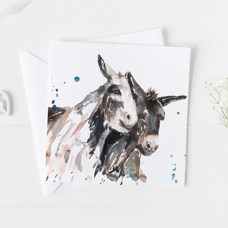 Donkeys Card