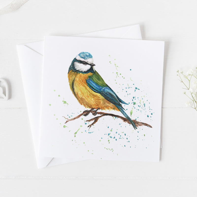 Blue Tit Card