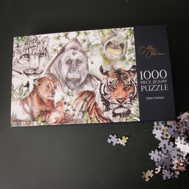 Safari Design 1000 Piece Puzzle