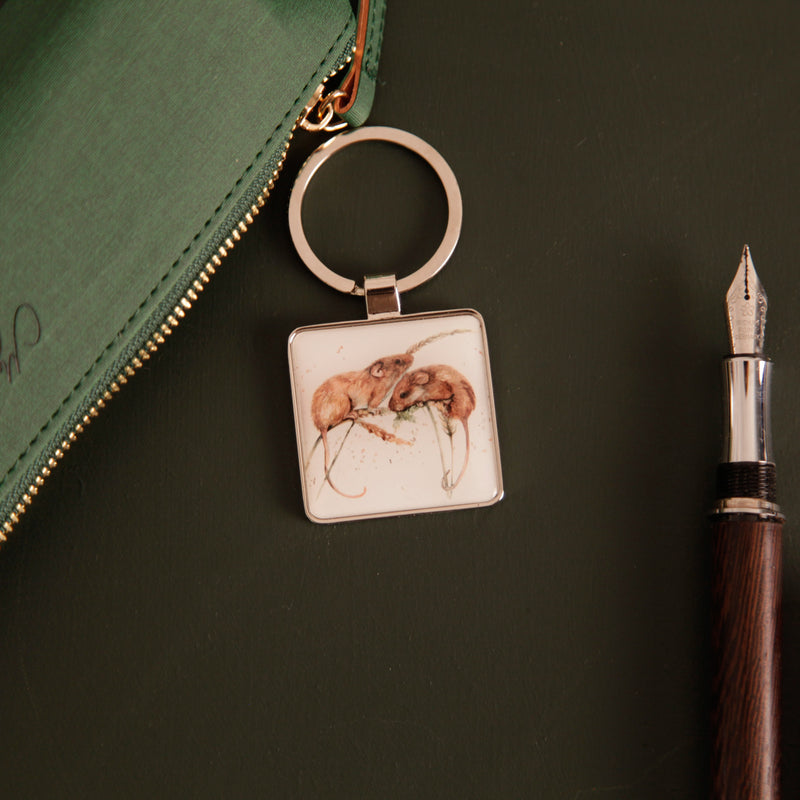 The Field Keychain - Field Mouse Design