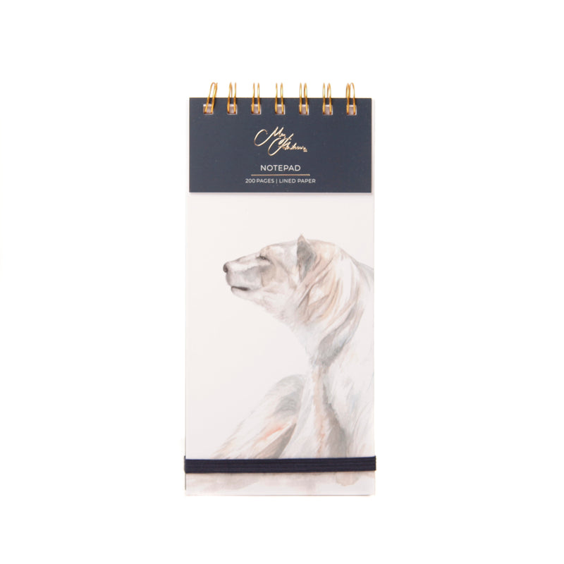 'The Glacier' Polar Bear Watercolour Design Notepad