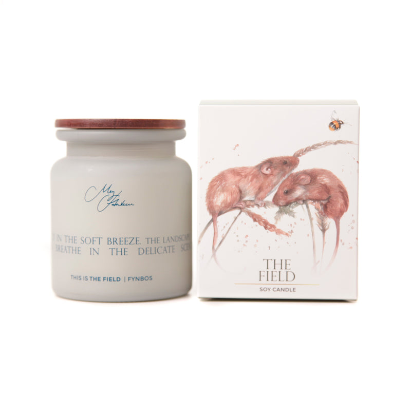 'The Field' Field Mice Design Candle