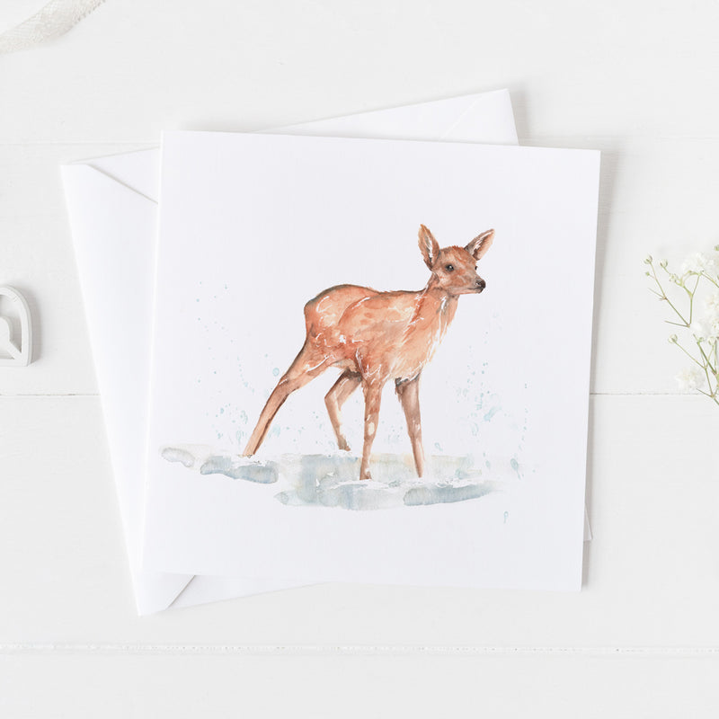 Fawn Greeting Card