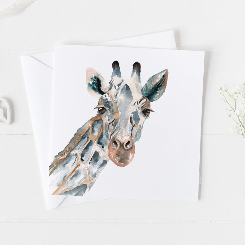 Giraffe Card