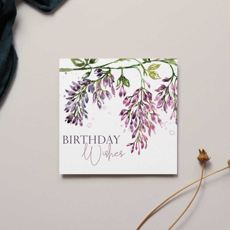 Birthday Wishes Sentiment Card